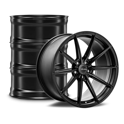 2014-2023 Jeep Grand Cherokee Velgen VF10 Wheel Set (Set of 4) - Satin Black - 22x10.5