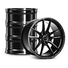 2014-2019 Chevrolet Corvette C7 Velgen VF5 Wheel Set (Set of 4) - Gloss Black Sparkle - 20x10/20x12