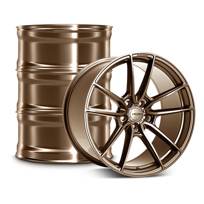 2014-2021 Jeep Grand Cherokee Velgen VF5 Wheel Set (Set of 4) - Gloss Bronze - 22x10.5