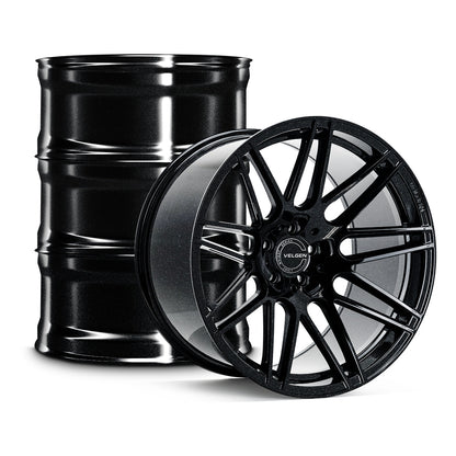 2016-2022 Chevrolet Camaro Velgen VF9 Wheel Set (Set of 4) - Gloss Black Sparkle - 20x10/20x11