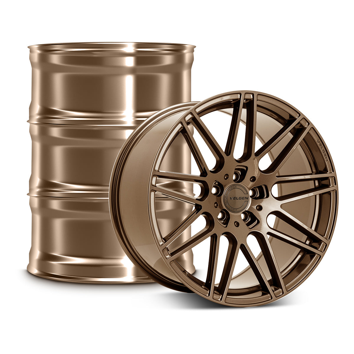 2011+ Dodge Durango Velgen VF9 Wheel Set (Set of 4) - Gloss Bronze - 22x10.5