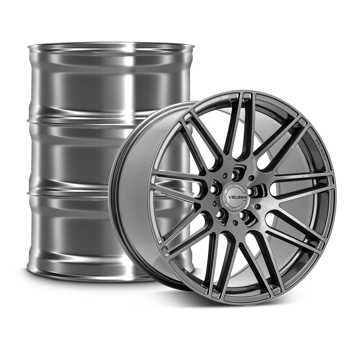 2011+ Dodge Durango Velgen VF9 Wheel Set (Set of 4) - Gloss Gunmetal - 20x10.5