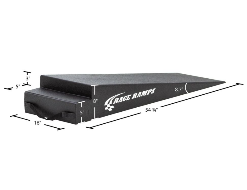 Perfomance Ramp Race Ramps 8in. Trailer Ramps - 8.7 Degree Approach Angle – MAK ...