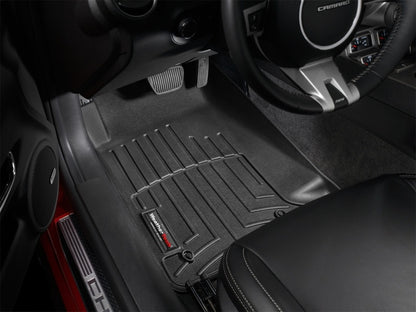 WeatherTech 10+ Chevrolet Camaro Front FloorLiner - Black