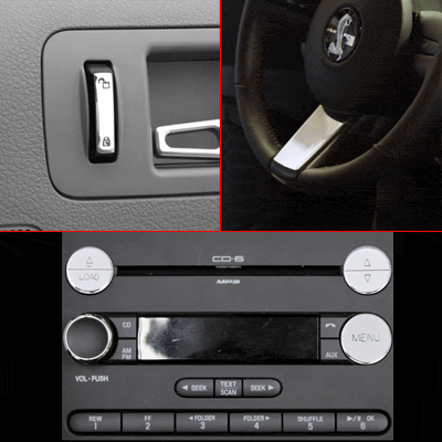 Billet Interior Package 1 (fits 05-09 Mustang) UPR
